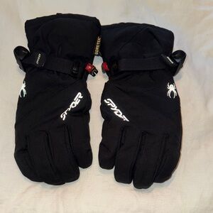 Spyder Black Insulated Gloves